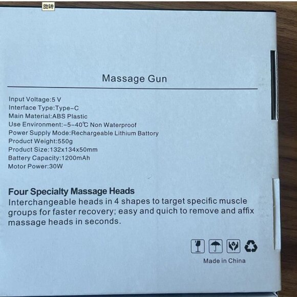 USB charging massage cervical vertebra waist relaxation vibration  massage gun - Picture 3 of 8